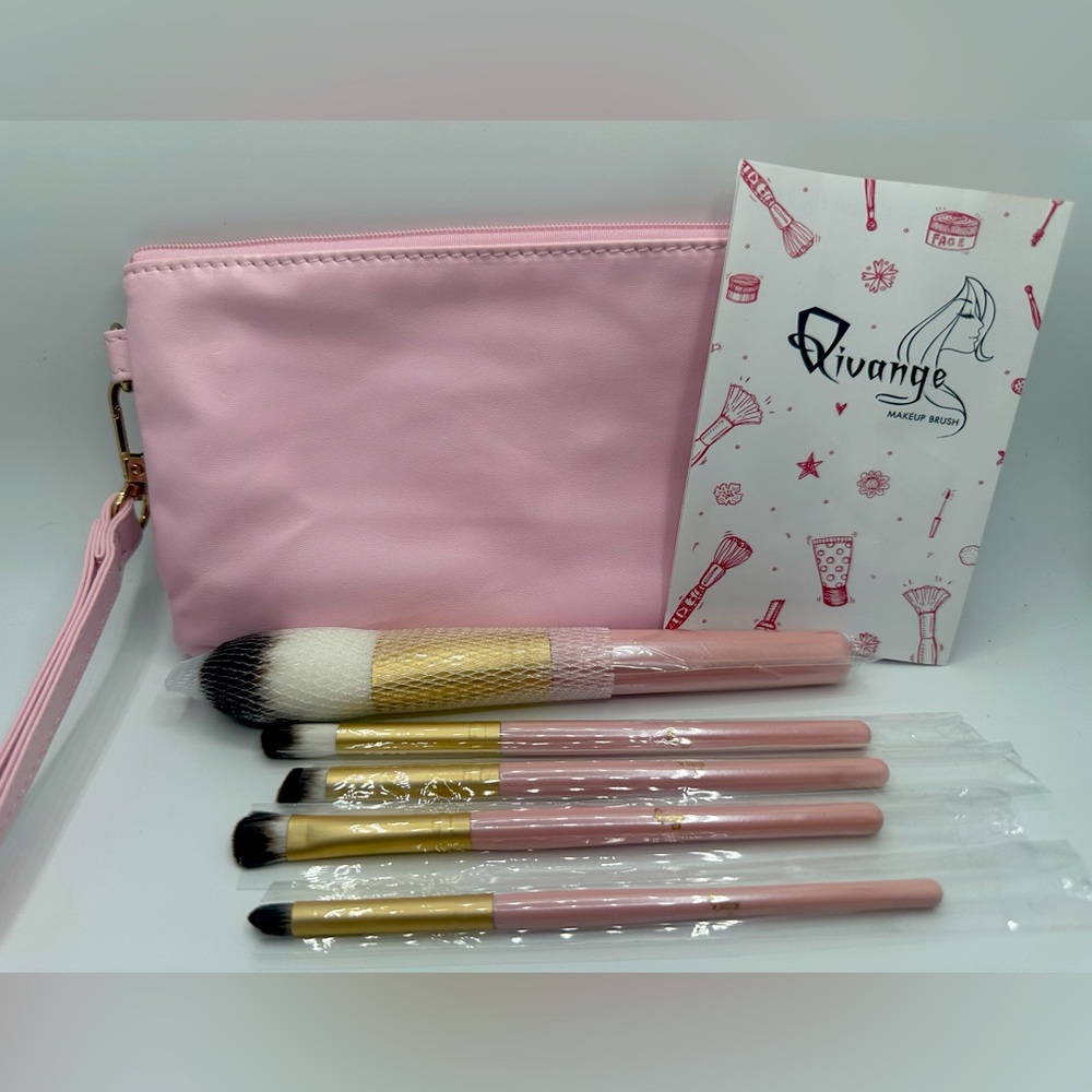 Makeup Brush Wristlet Set